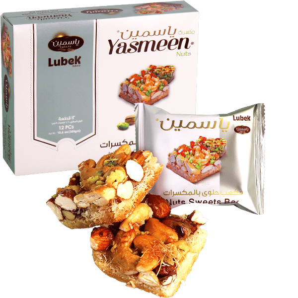 Nuts Sweets Bar Yasmeen 300g