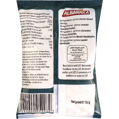 Almond Slices Alsabah 200g
