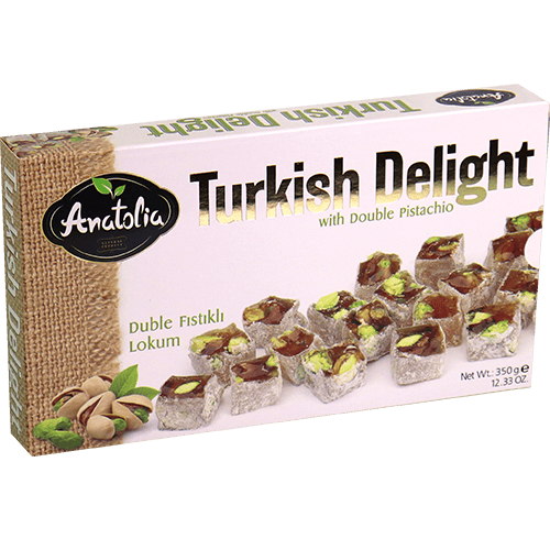 Turkish Delight Double Pistachio Anatolia 350g