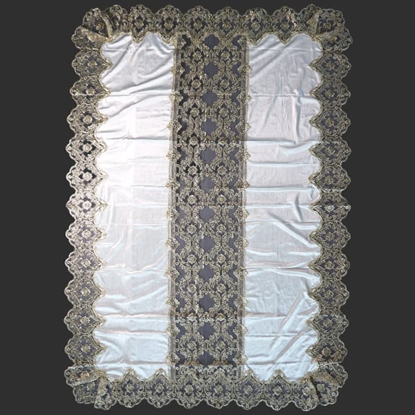 Gold Lace Tablecloth 150x210cm