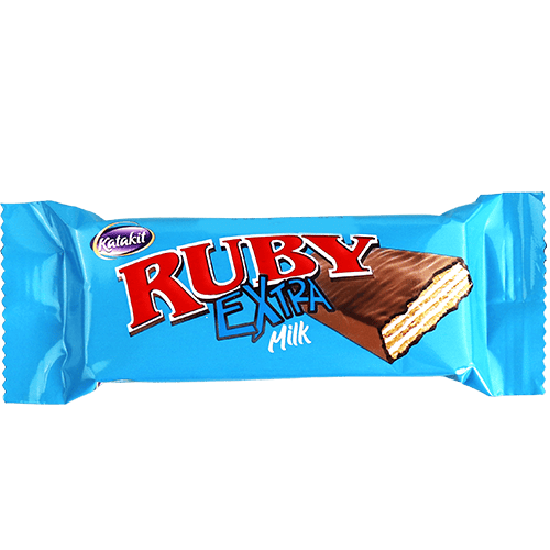 Milk Cream Wafer Chocolate Katakit Ruby Extra 10+1pcs