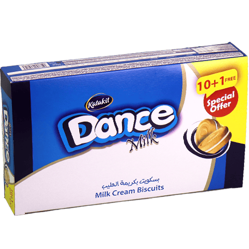 Dance Milk Cream Biscuits Katakit 10+1