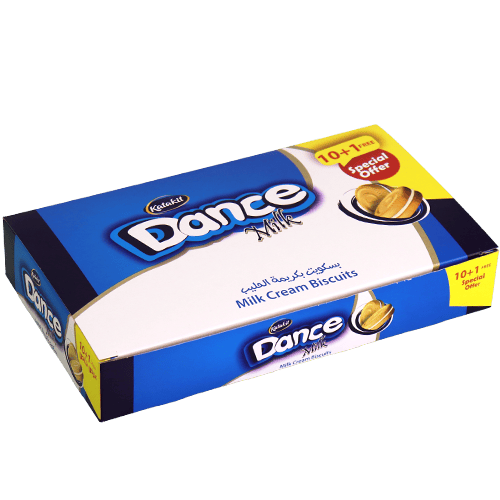 Dance Milk Cream Biscuits Katakit 10+1