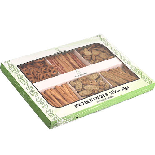 Mixed Salty Crackers Al Andalus 500g