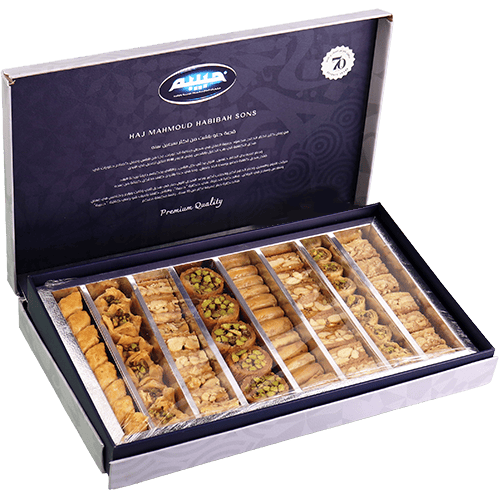 Mixed Baklava Assorted Arabic Sweets Habiba 700g