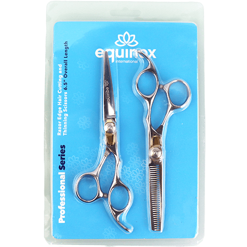 Professional Hair Cutting & Thinning Scissors Set Equinox 6.5"