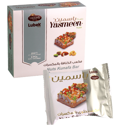 Yasmeen Nuts Kunafa Bar 8pcs