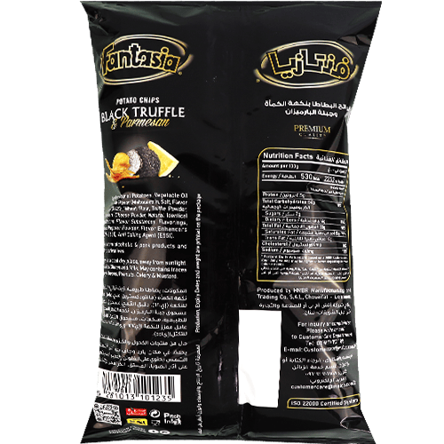 Black Truffle & Parmesan Chips Fantasia 90g