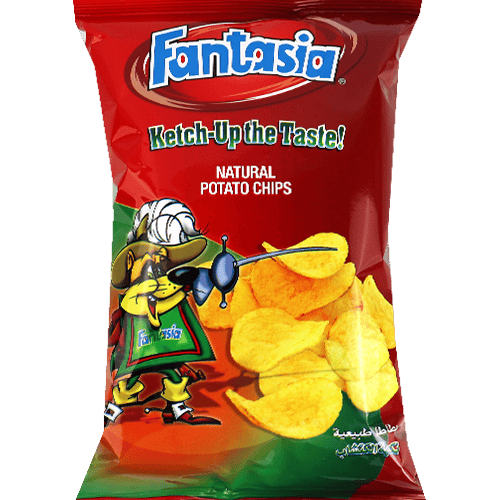 Ketchup Potato Chips Fantasia 90g
