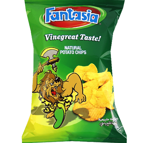 Salt & Vinegar Potato Chips Fantasia 90g