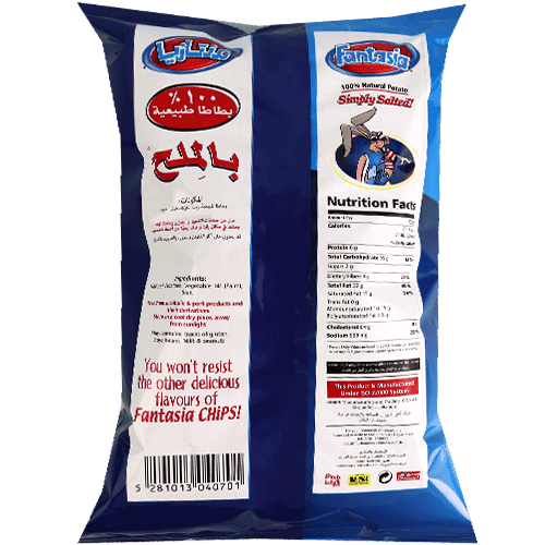 Salt Potato Chips Fantasia 90g
