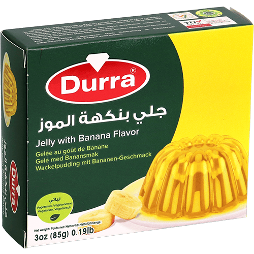 Banana Flavor Jelly Durra 85g
