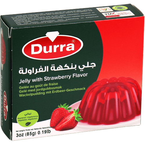 Strawberry Flavor Jelly Durra 85g