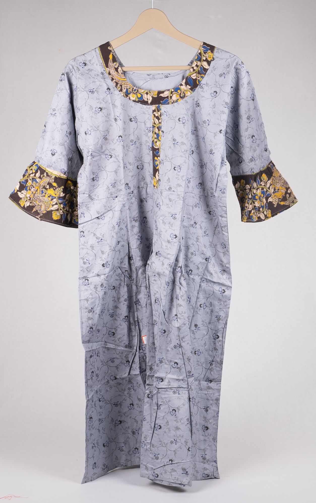 Women's Floral Print Cotton Kurta