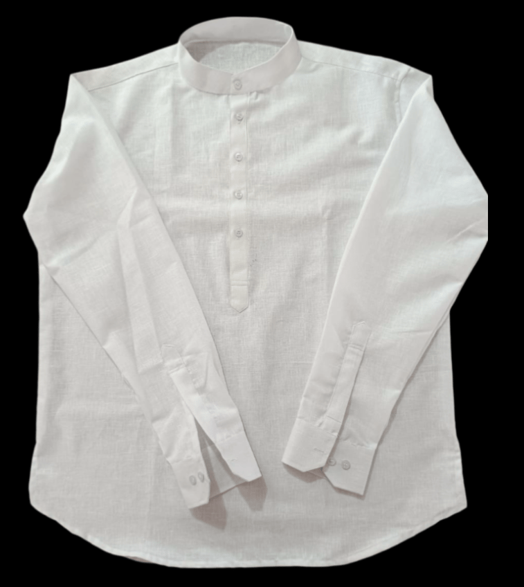 White Linen Shirt for Men