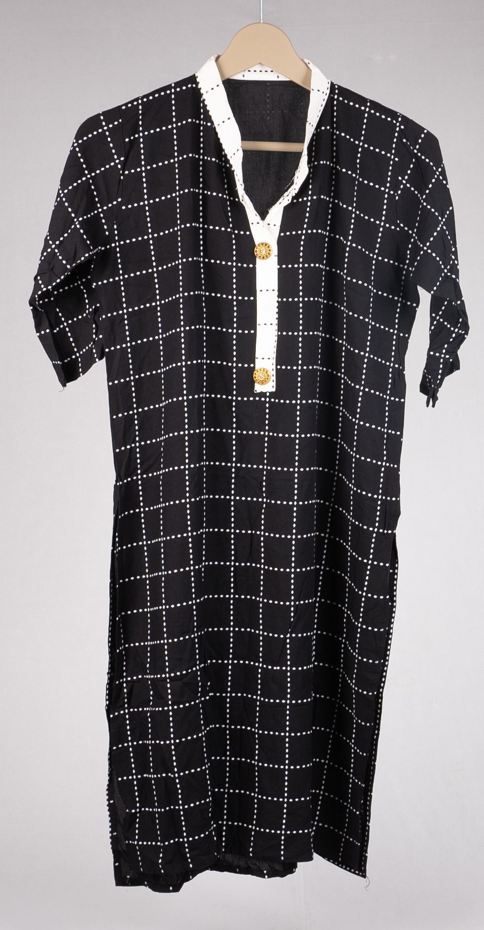 Checkered Men's Kurta