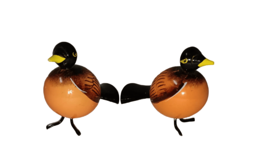 Wooden Duck Figurines