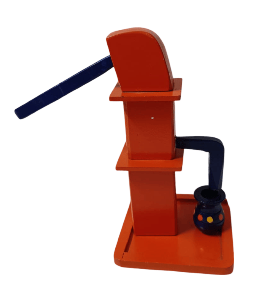 Wooden Hand Water Pump Toy