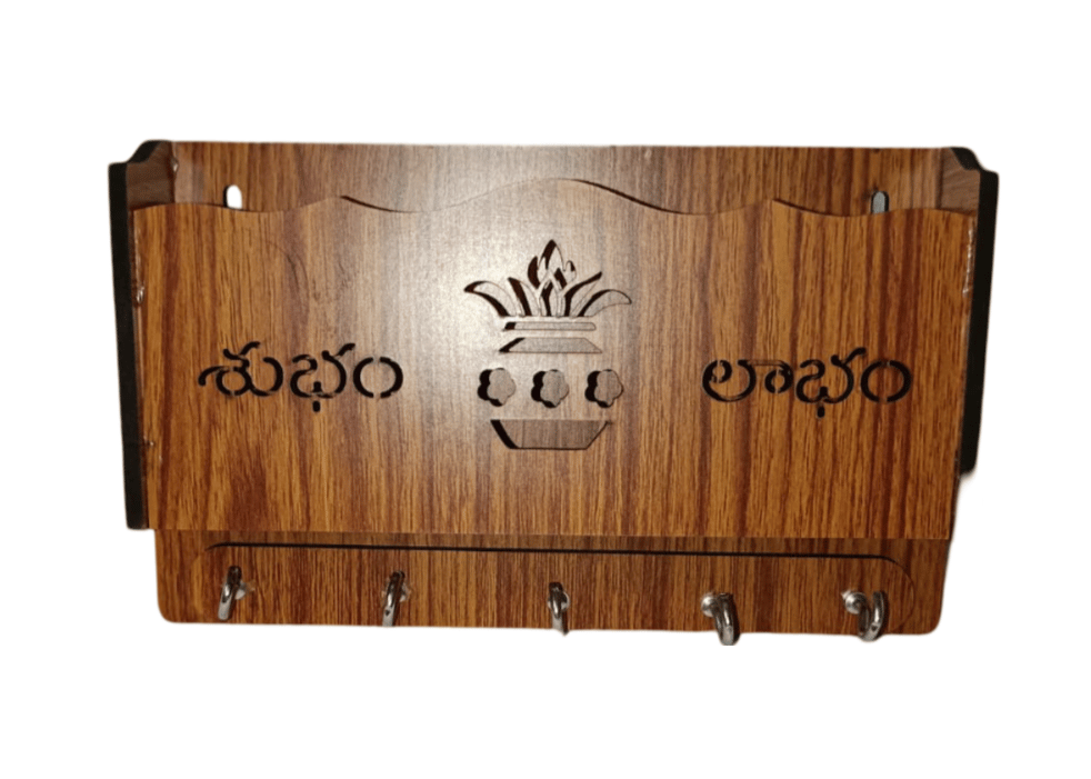 Wooden Key Holder for Wall