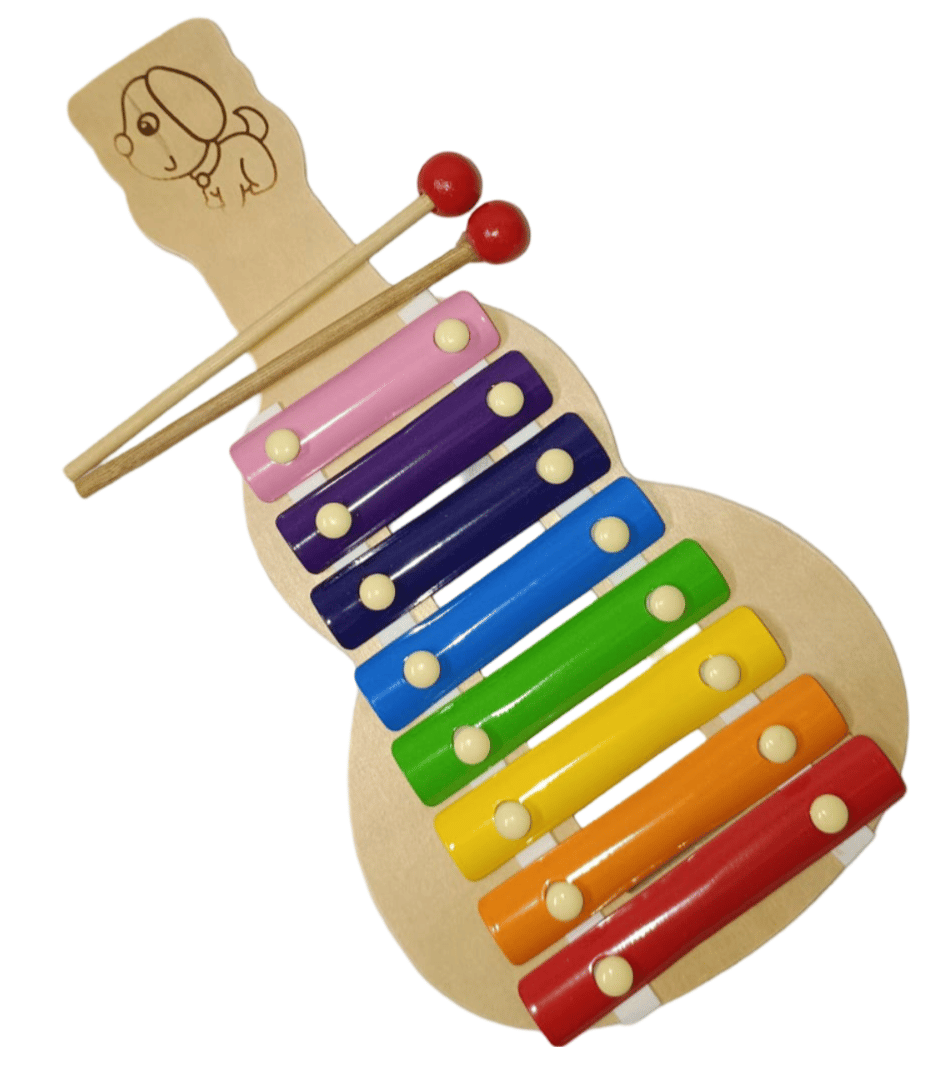 Colorful Wooden Toy Xylophone for Toddlers