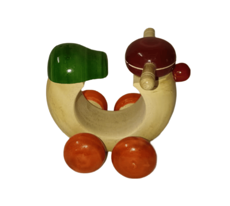 Etikoppaka Wooden Toy Scooter for Kids