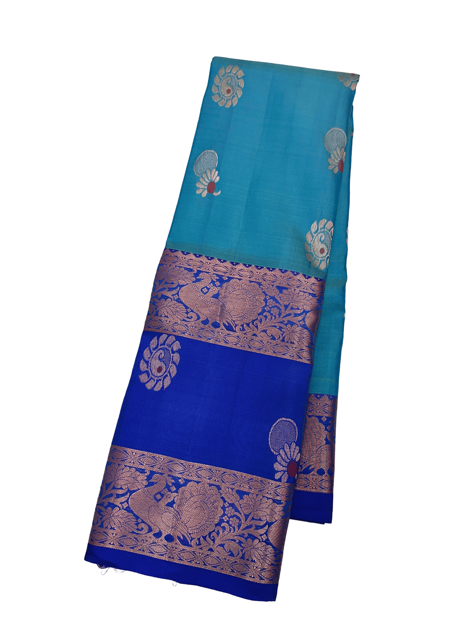 Pure Handloom Double Warp Kanjeevaram Pattu Saree