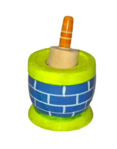 Wooden Pestle and Mortar Set for Spices, Herbs, and Grains