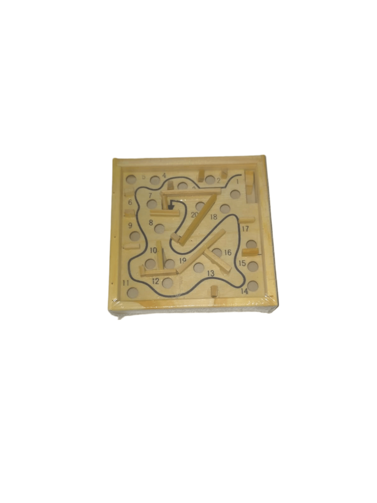 Wooden Labyrinth Maze Puzzle