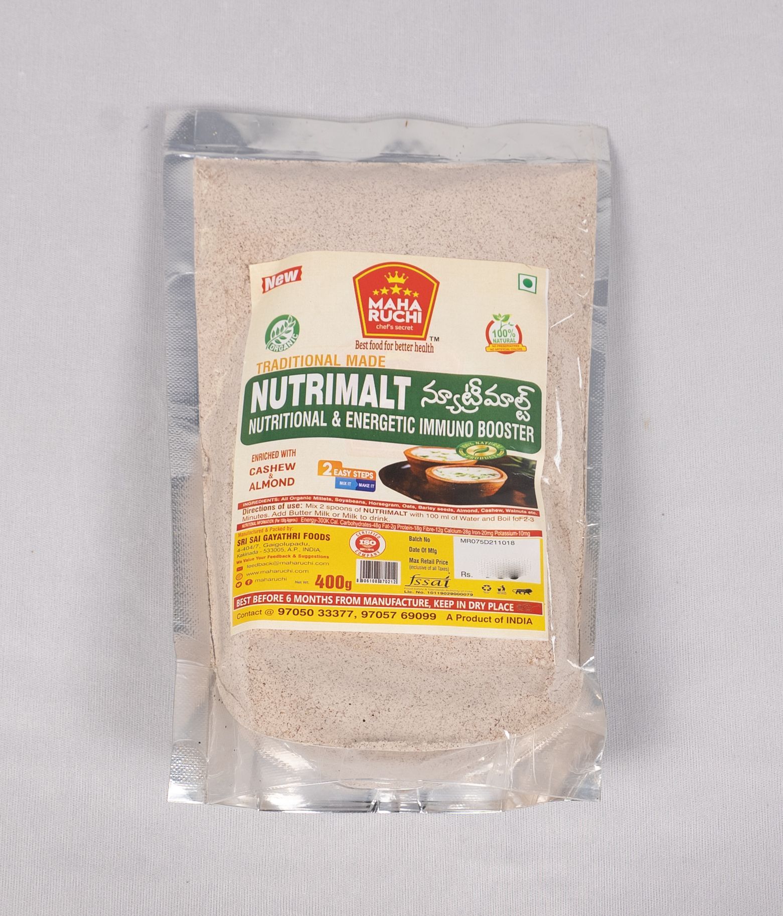 Maha Ruchi Nutrimalt (400gm)