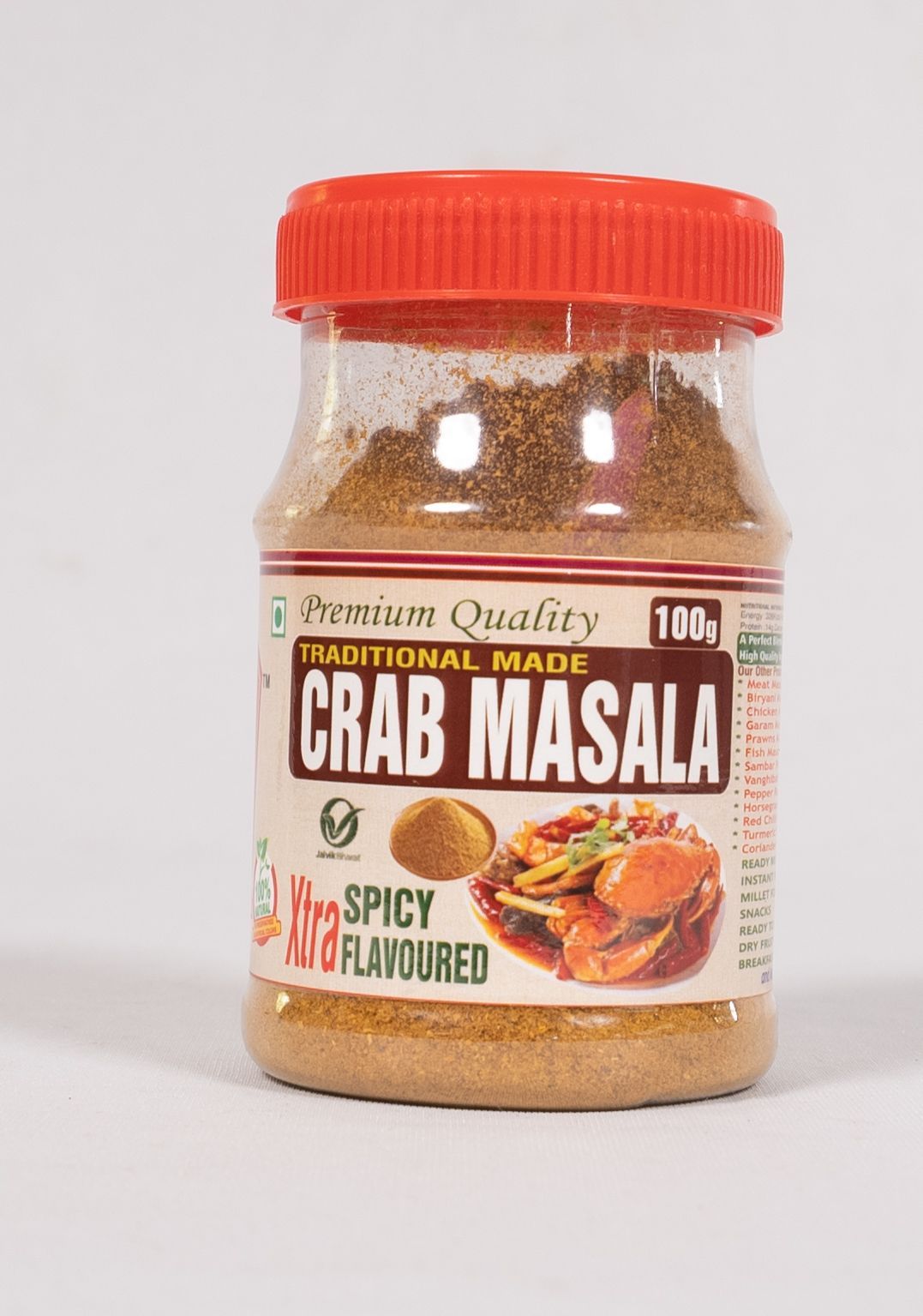 Maha Ruchi Crab Masala (100gm)