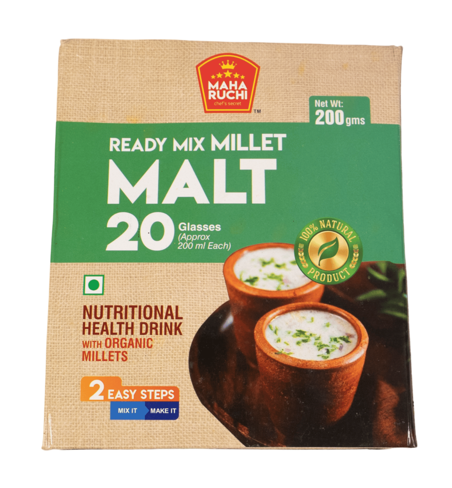 Maha Ruchi Millet Malt - 20 Glasses