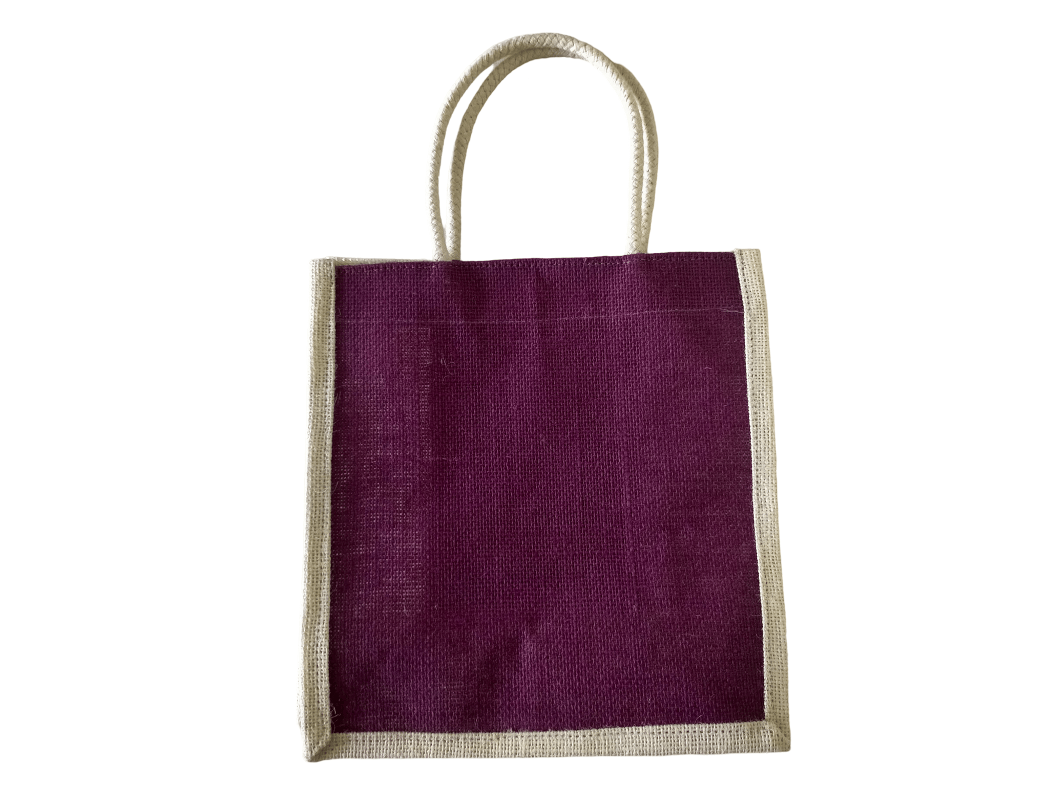 Purple Jute Bag