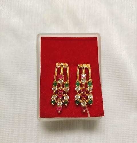 Stone Hanging Earrings