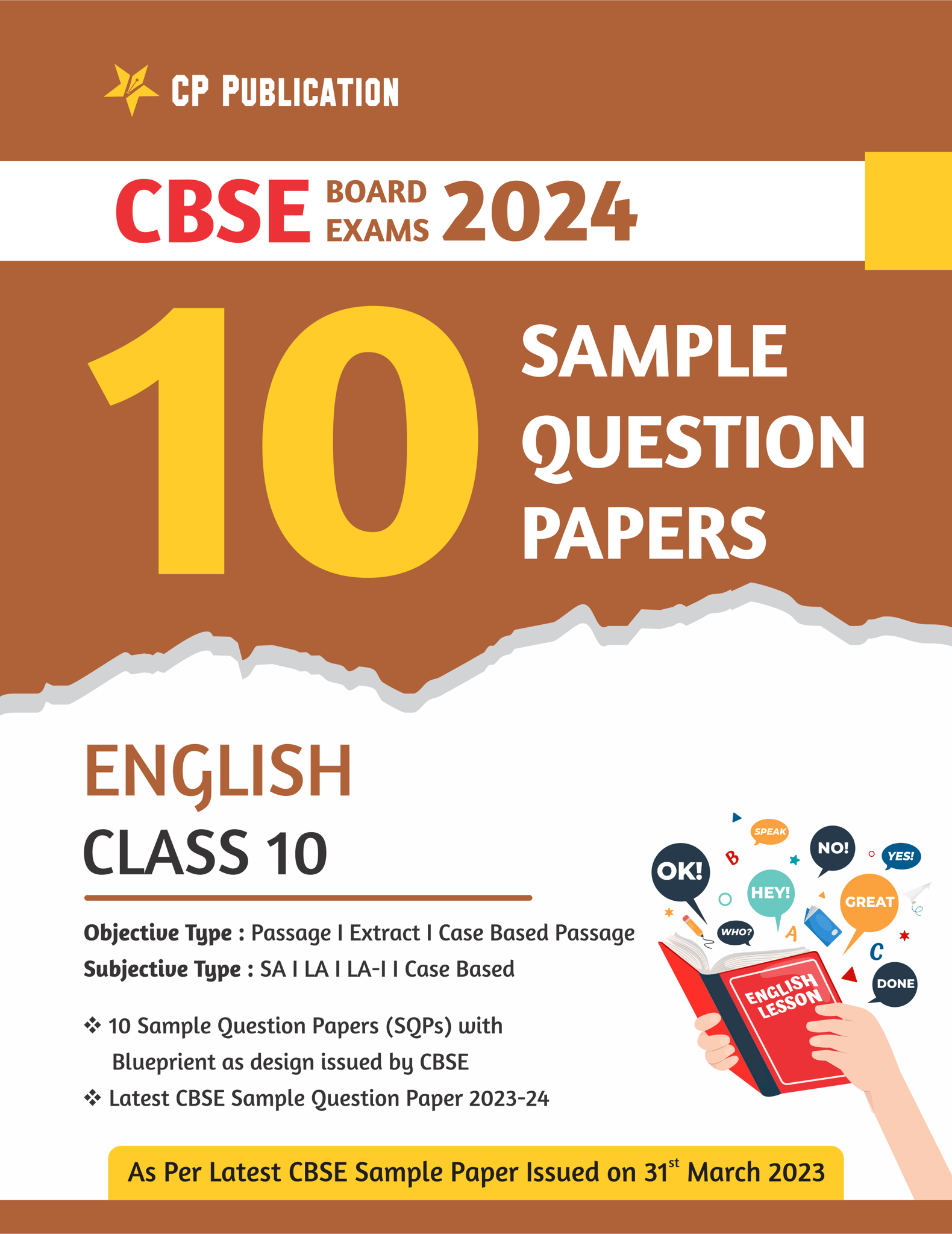 CP Publication Kota CBSE 10 Sample Question Papers Class 10