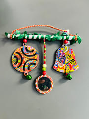 XMas special hangings - Ornament and bell - for door or wall