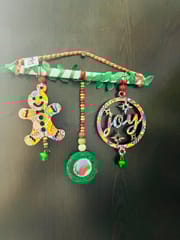 XMas special hangings - Gingerbread man and joy - for door or wall