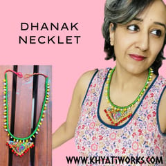 Dhanak Handcrafted necklet