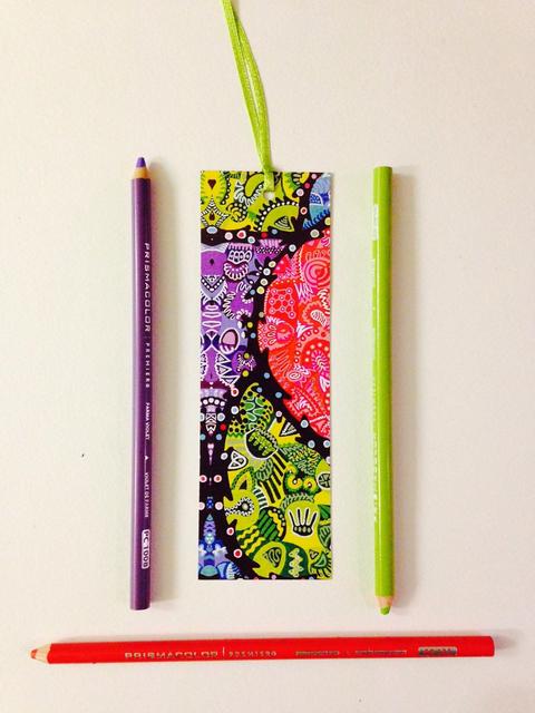Vibgyorise Bookmarks - 'Orchids'
