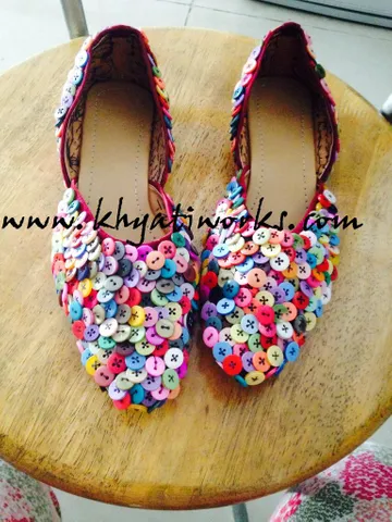 Button Shoes by Khyatiworks