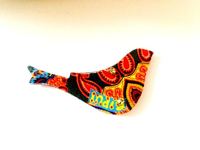 Ethereal Birdie India Wooden Magnet