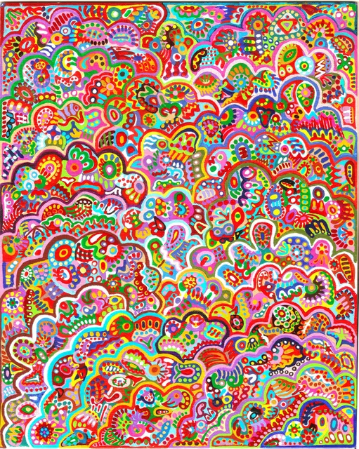 Prisma Clouds Canvas Print