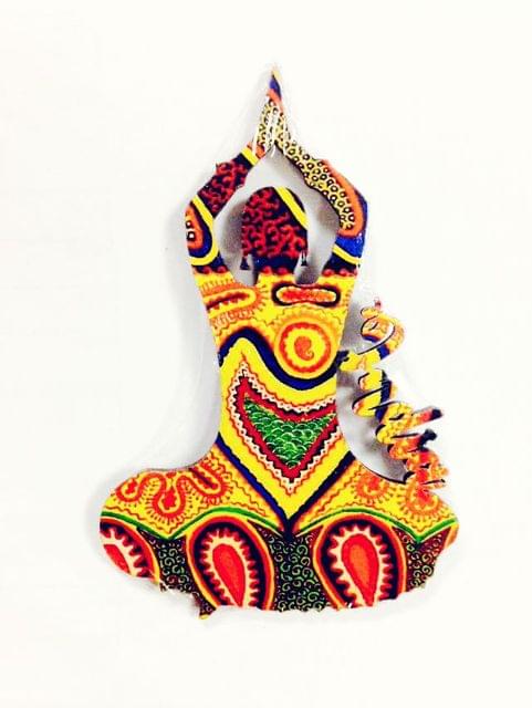 Ethereal Indian Dancer Fridge Magnet