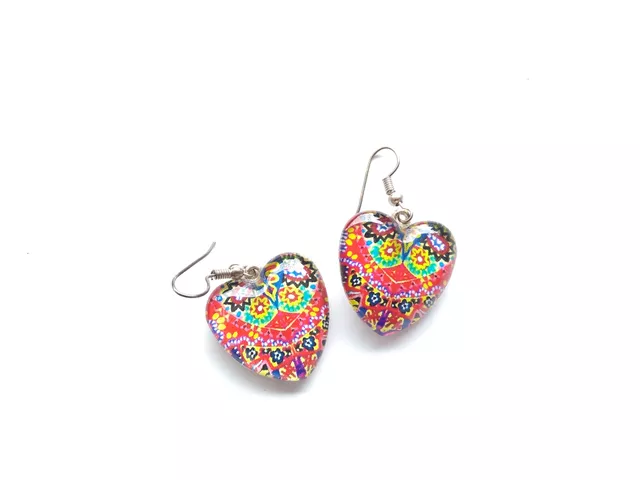 Heartistically GLASS earrings