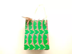 Festive Green Gift Bag - Small