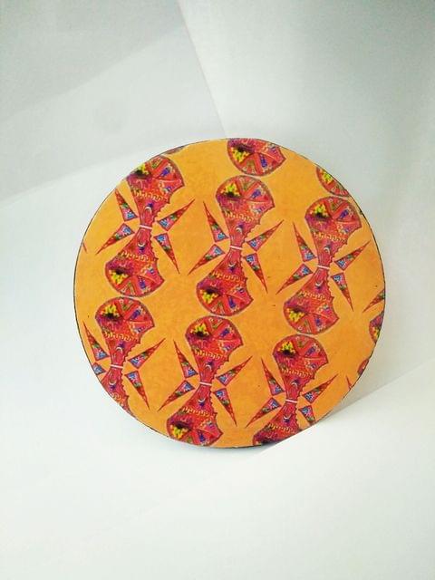 ALIEN ROUND COASTERS IN BRIGHT COLORS