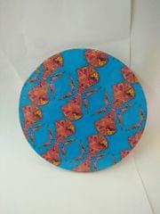 ALIEN ROUND COASTERS IN BRIGHT COLORS