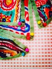 COLORFUL BEADS DETAIL STOLE