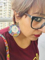 DearPolarBear Circle Earrings