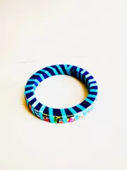 Summer Cooler - Magical Blue and Purple Bangle