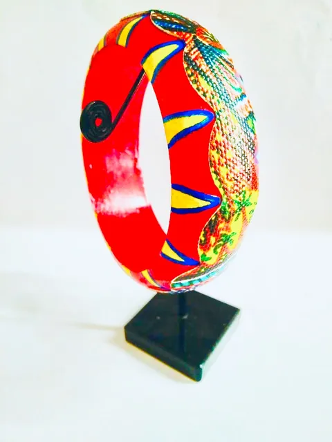 A Quirky Affair - Ethnic Bliss Red Bangle